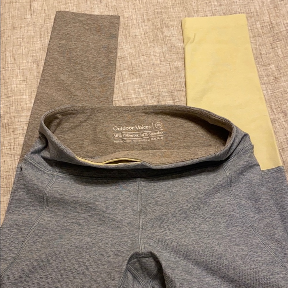 NWOT Outdoor Voices leggings size XS